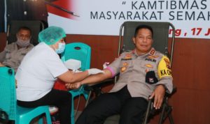 kapolda donor darah kapolda donor darah