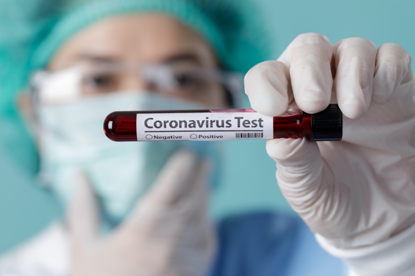 Ilustrasi tes virus corona atau covid 19 6