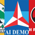 golkar demokrat pdip