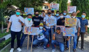 wartawan demo wartawan demo