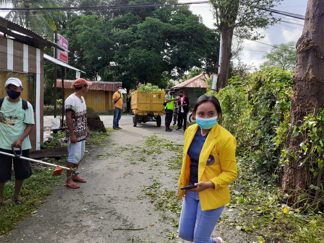 bersihkan lingkungan