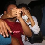 pelaku saat ditangkap pelaku saat ditangkap
