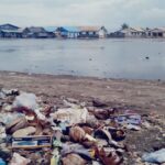sampah dan danau
