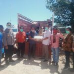 penyerahan bantuan di sabu