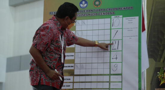pemilihan rektor undana