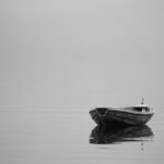 boat minimalist alone single