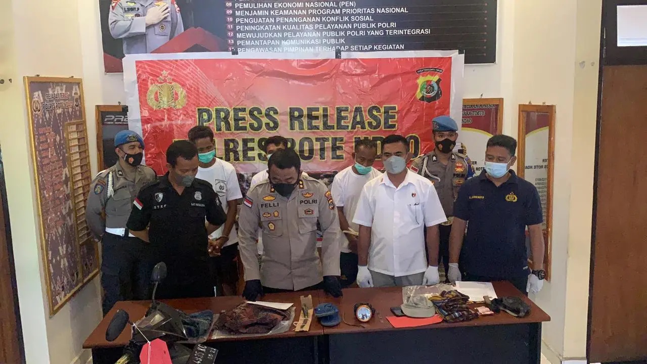 pelaku pembunuhan di rote