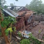 rumah rusak di sikka