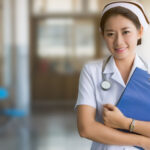 94966489 - close up of asian nurse in blurred background 94966489 m
