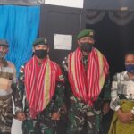 kain malaka pasukan perbatasa