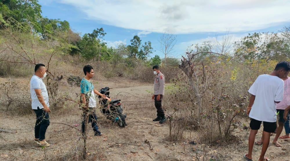 motor ditemukan