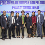 pelantikan pejabat undana