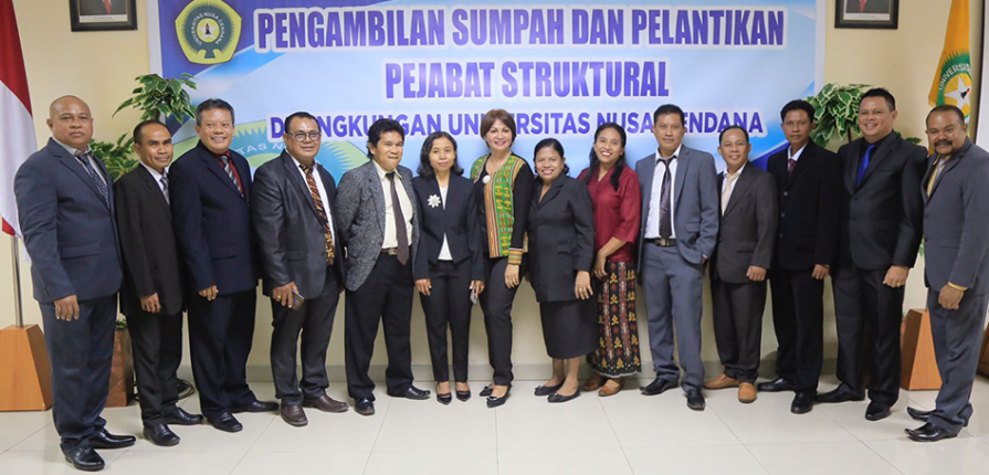 pelantikan pejabat undana