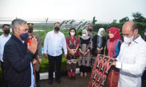 sambut kapolda sambut kapolda
