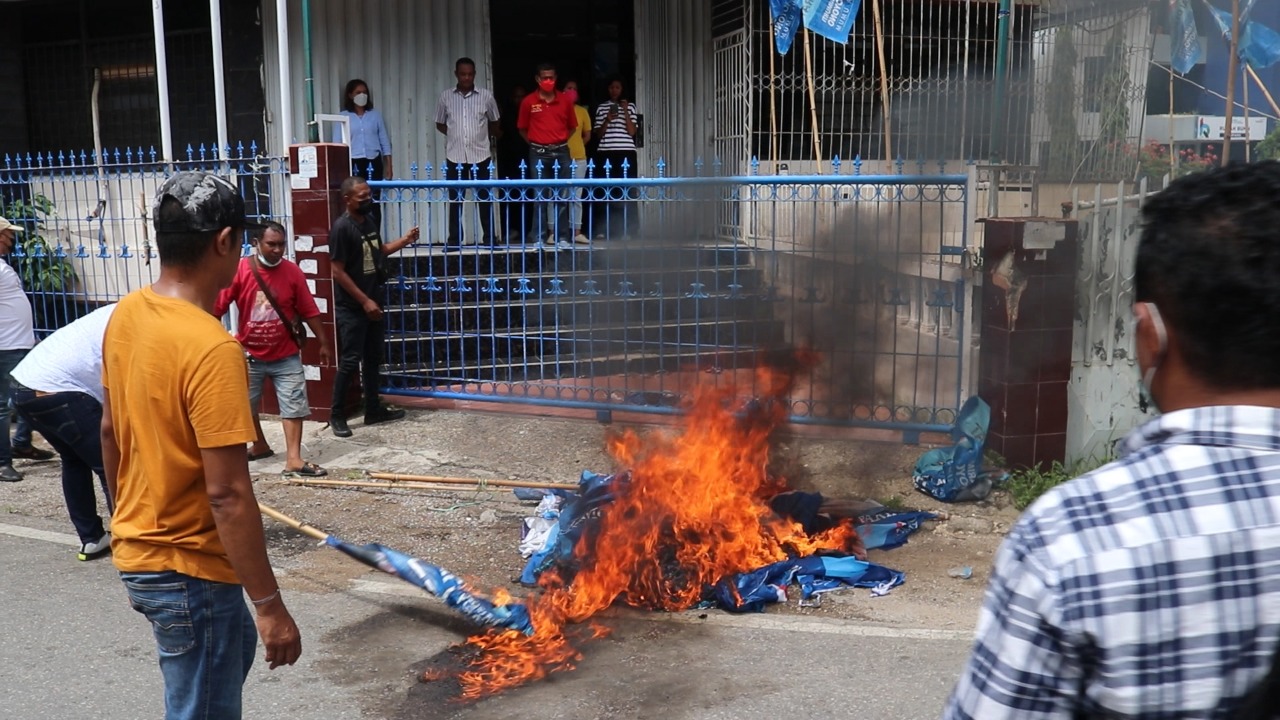 demo demokrat kota kupang