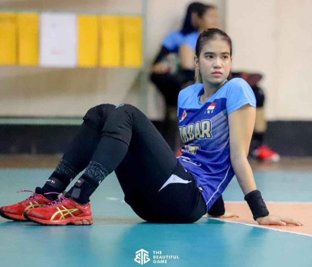 Intip 5 Pevoli Cantik Proliga yang Bikin Penonton Tak Bisa Berkedip 2 Berllian Marsheilla