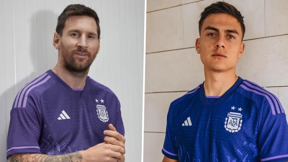 Daftar Model Jersey Negara Peserta Piala Dunia 2022 Qatar, Mana Terbaik? 2 argentina tandang