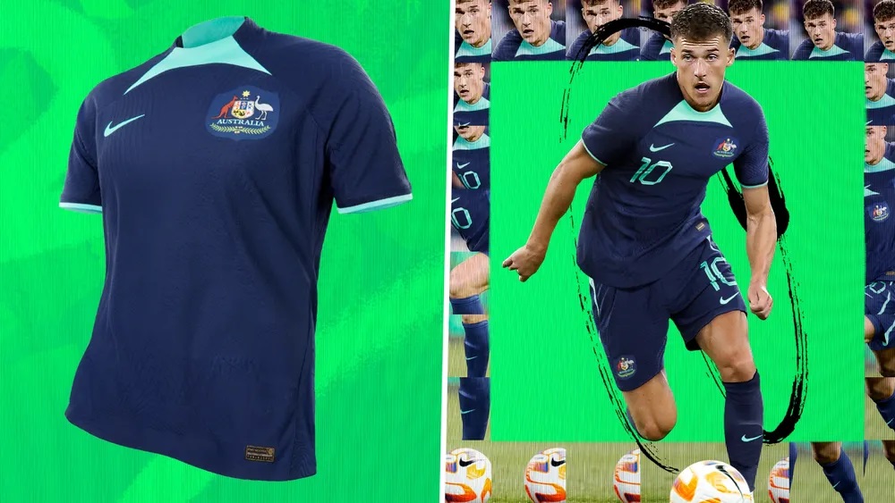 Daftar Model Jersey Negara Peserta Piala Dunia 2022 Qatar, Mana Terbaik? 4 australia tandang