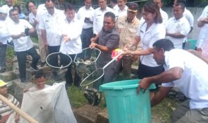 bupati mabar, panen ikan bupati mabar panen ikan