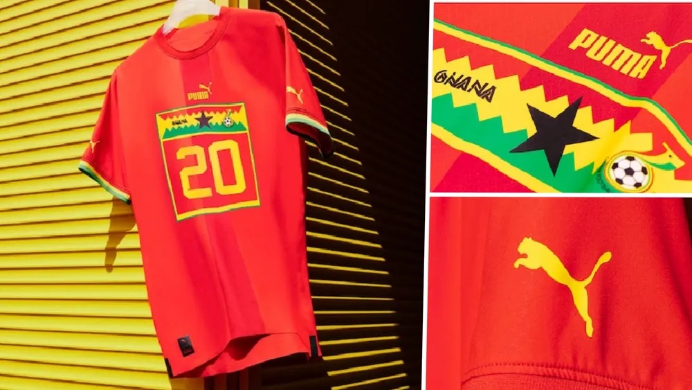 Daftar Model Jersey Negara Peserta Piala Dunia 2022 Qatar, Mana Terbaik? 24 ghana tandang