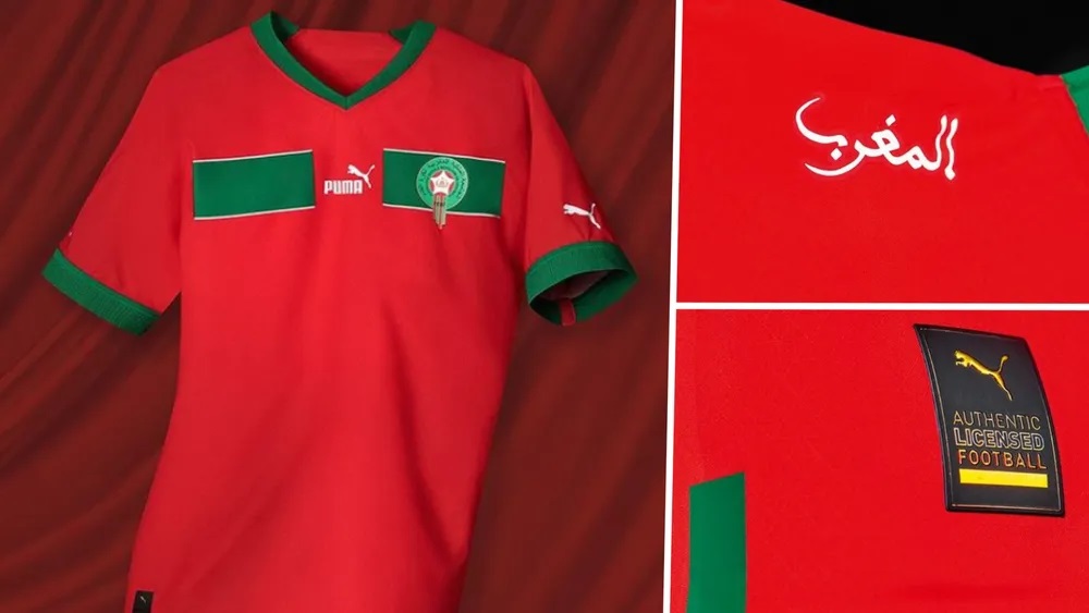 Daftar Model Jersey Negara Peserta Piala Dunia 2022 Qatar, Mana Terbaik? 30 maroko kandang