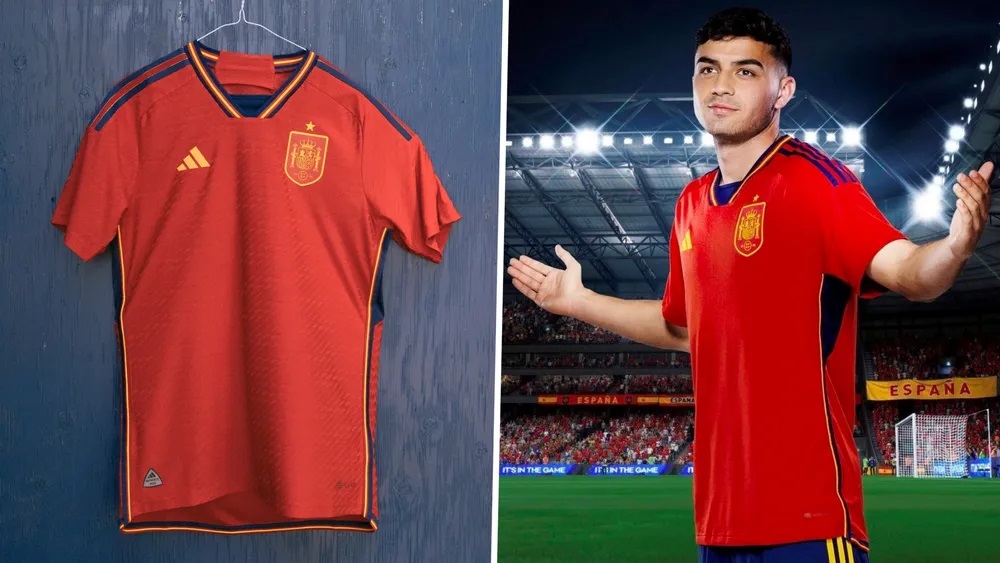 Daftar Model Jersey Negara Peserta Piala Dunia 2022 Qatar, Mana Terbaik? 47 spanyol kandang