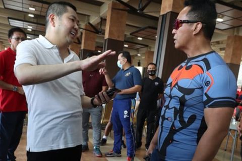 olahraga bareng jenderal andika ht tegaskan peran penting media jrc