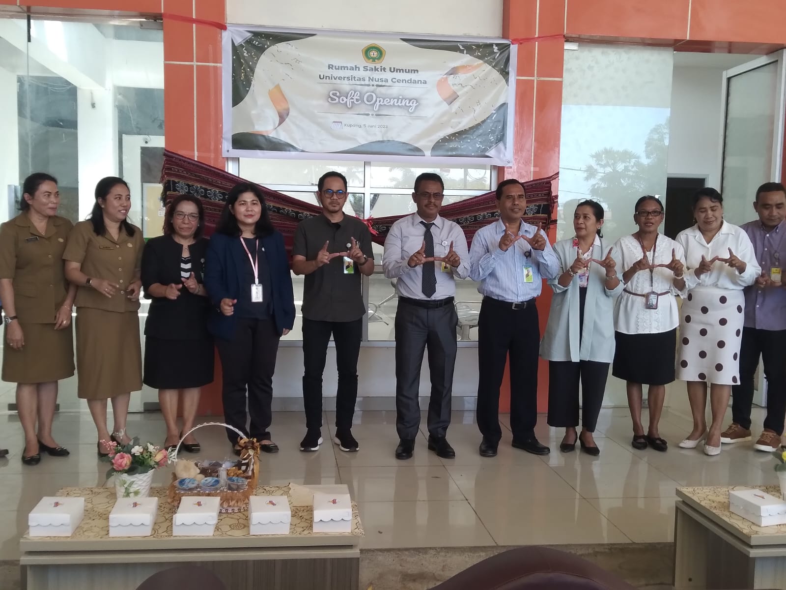 soft opening RSU Undana