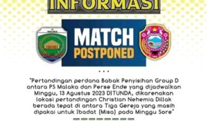 ditunda ditunda