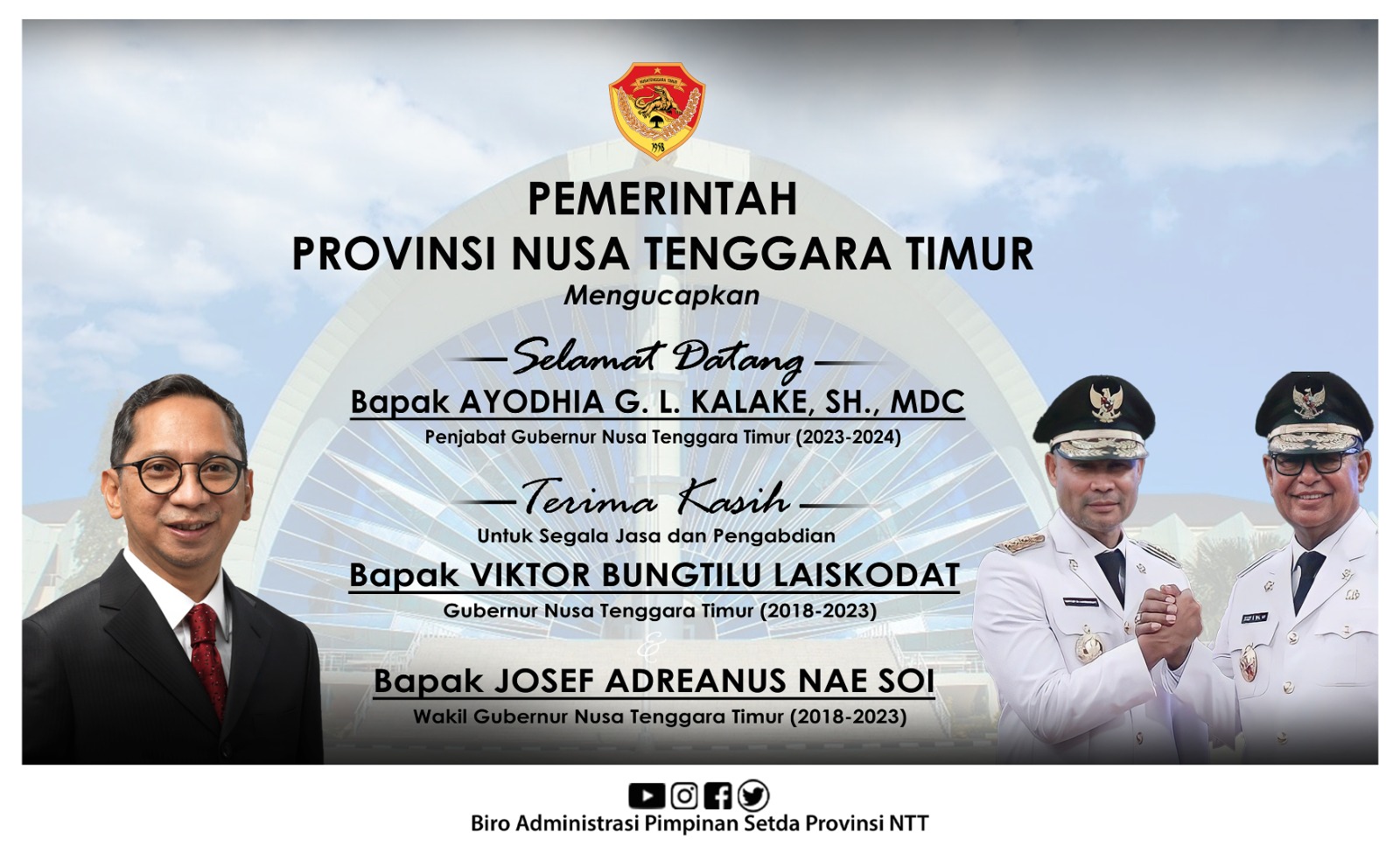 Bank NTT jadi Bank Devisa, Wagub NTT Beri Apresiasi 1 iklan pemprov