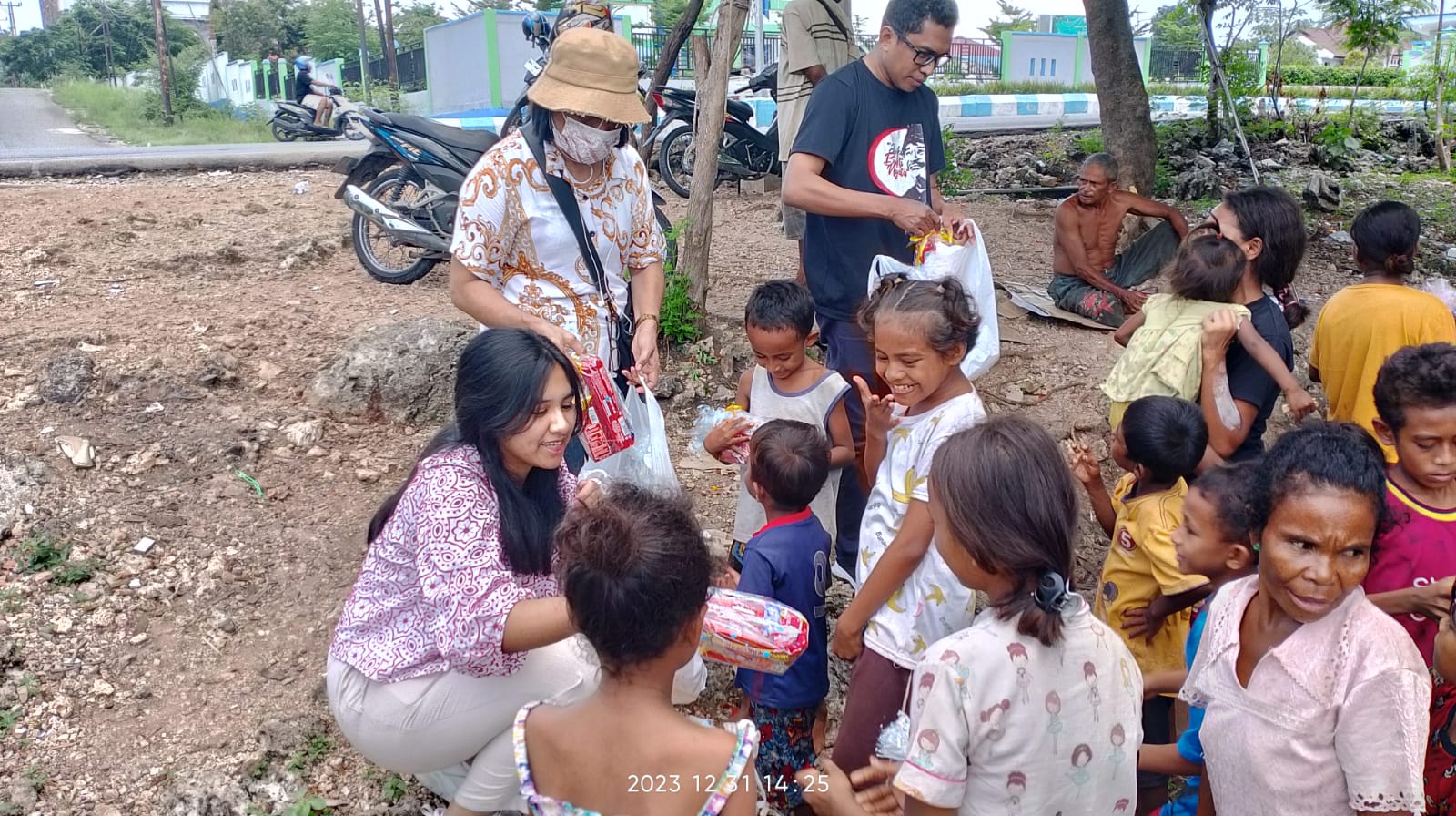 bagi bingkisan