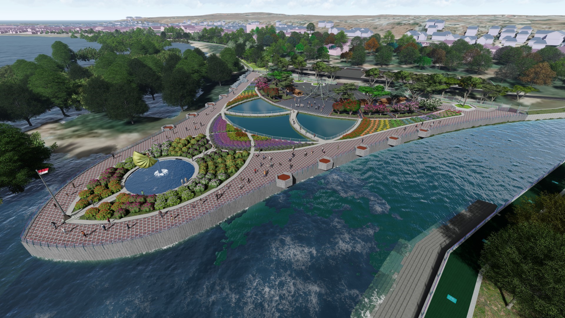 Wujudkan Water Front City, Jeriko-Adinda akan Lanjutkan Pembangunan Ekowisata Oesapa 1 ekowisata 2