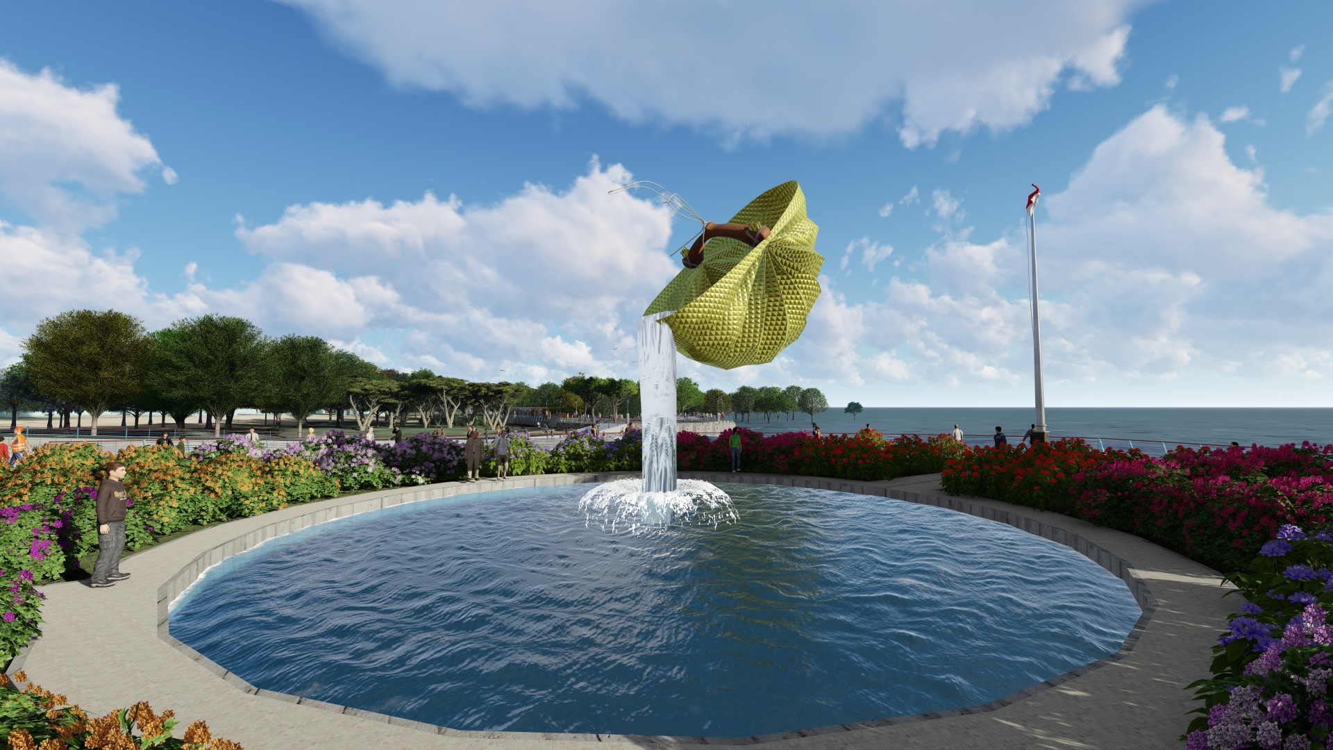 Wujudkan Water Front City, Jeriko-Adinda akan Lanjutkan Pembangunan Ekowisata Oesapa 2 ekowisata 3