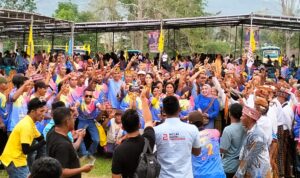 Lautan Massa Hadiri Kampanye Laka Lena di Sano Nggoang, Tokoh Adat: Melki-Johni Sapu Rata! 1 IMG 20241004 WA0066
