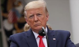 Potret Donald Trump Potret Donald Trump